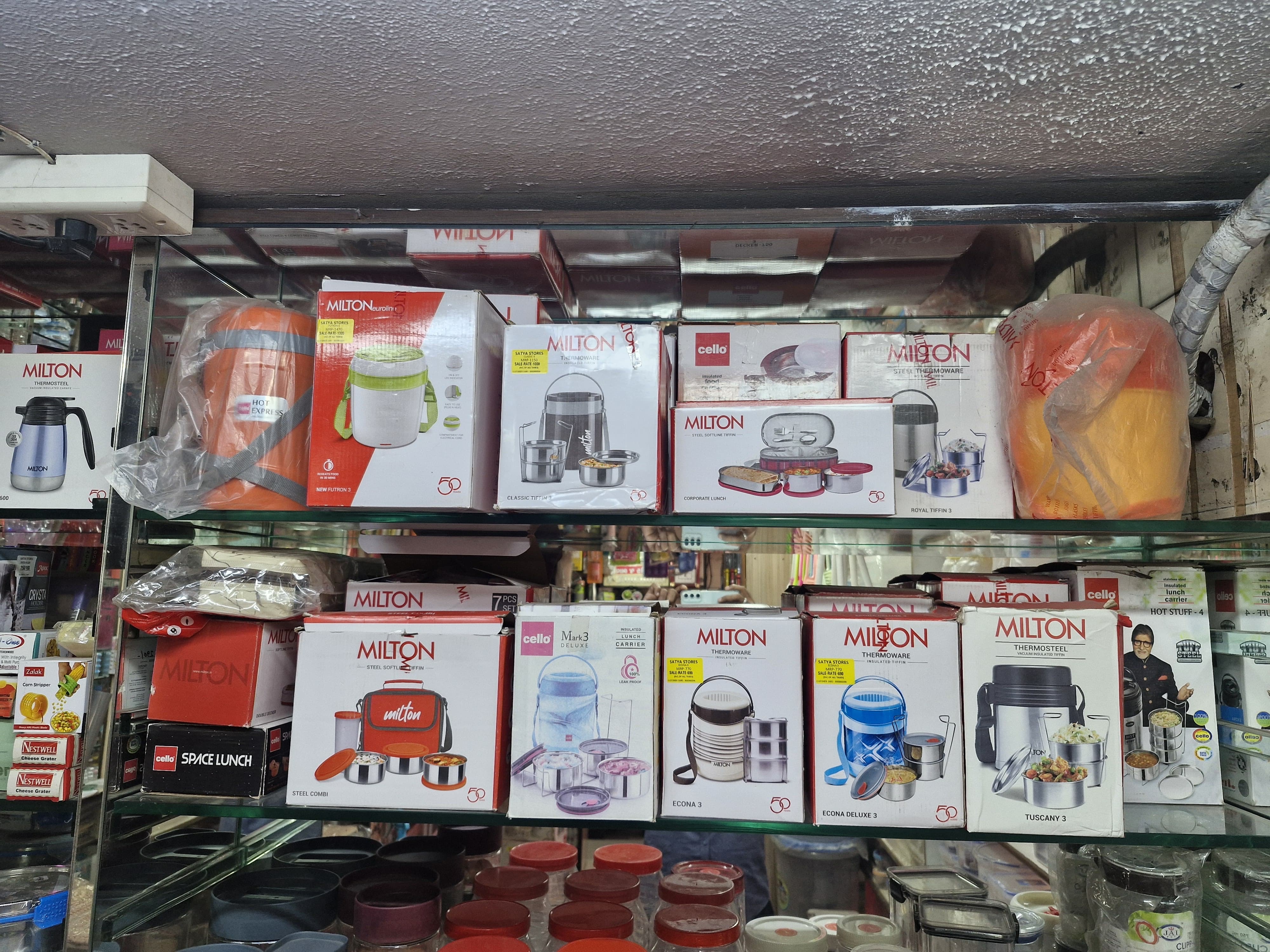 Premium kitchen products on display